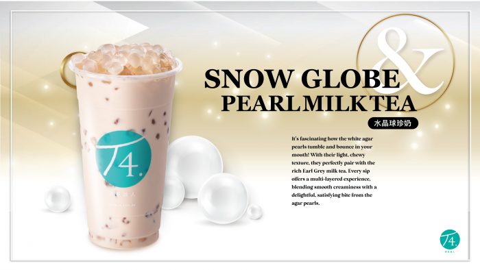 Snow Globe Milk Tea
